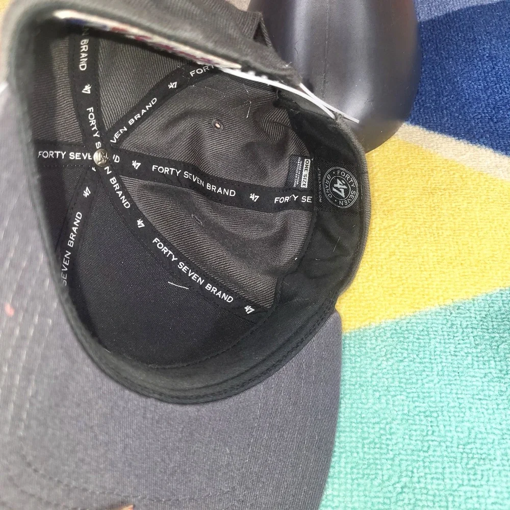 Houston Astros Postseason Baseball Cap 47 Brand Adjustable‎ Gray
